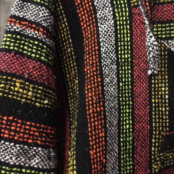 Multi-Color Surfer Boyfriend Pullover Hoodie, Med - Picture 6 of 9